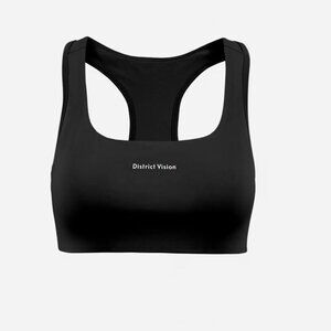 District Vision Sports Bra, Black, Size L